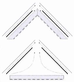Ecran souple de sous toiture posé tendu sur support discontinu (chevrons ou fermettes) avec lame d'air ventilée en sous-face