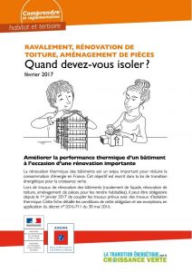 Guide d'application 2017 à l'obligation d'isoler en cas de rénovation importante de bâtiment